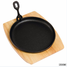 Cast Iron Round Sizzling Plate